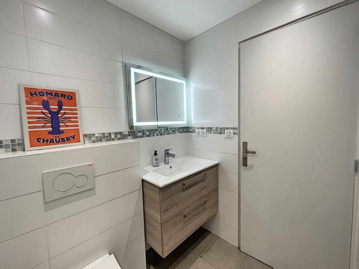 Charmant T2 En Front De Mer, 4 Pers., Ascenseur, Garage, Wi-Fi - Fr-1-361-383 Гранвіль Екстер'єр фото