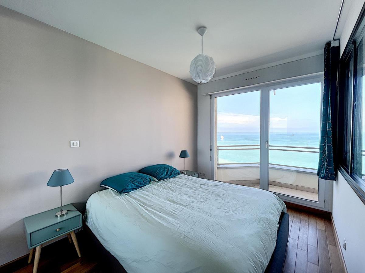 Charmant T2 En Front De Mer, 4 Pers., Ascenseur, Garage, Wi-Fi - Fr-1-361-383 Гранвіль Екстер'єр фото