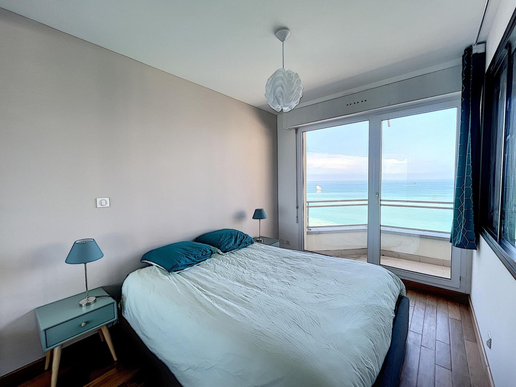 Charmant T2 En Front De Mer, 4 Pers., Ascenseur, Garage, Wi-Fi - Fr-1-361-383 Гранвіль Екстер'єр фото